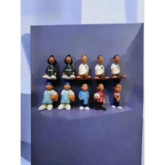 Homies Mijos Lot Of 10 Figures 1:32 - Picture 1 of 2